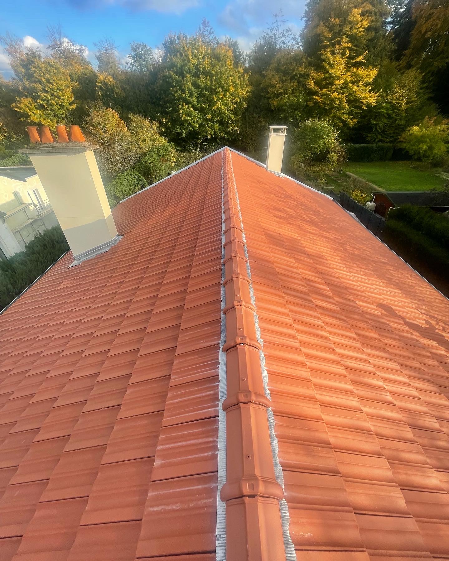 Nettoyage toiture, zinguerie