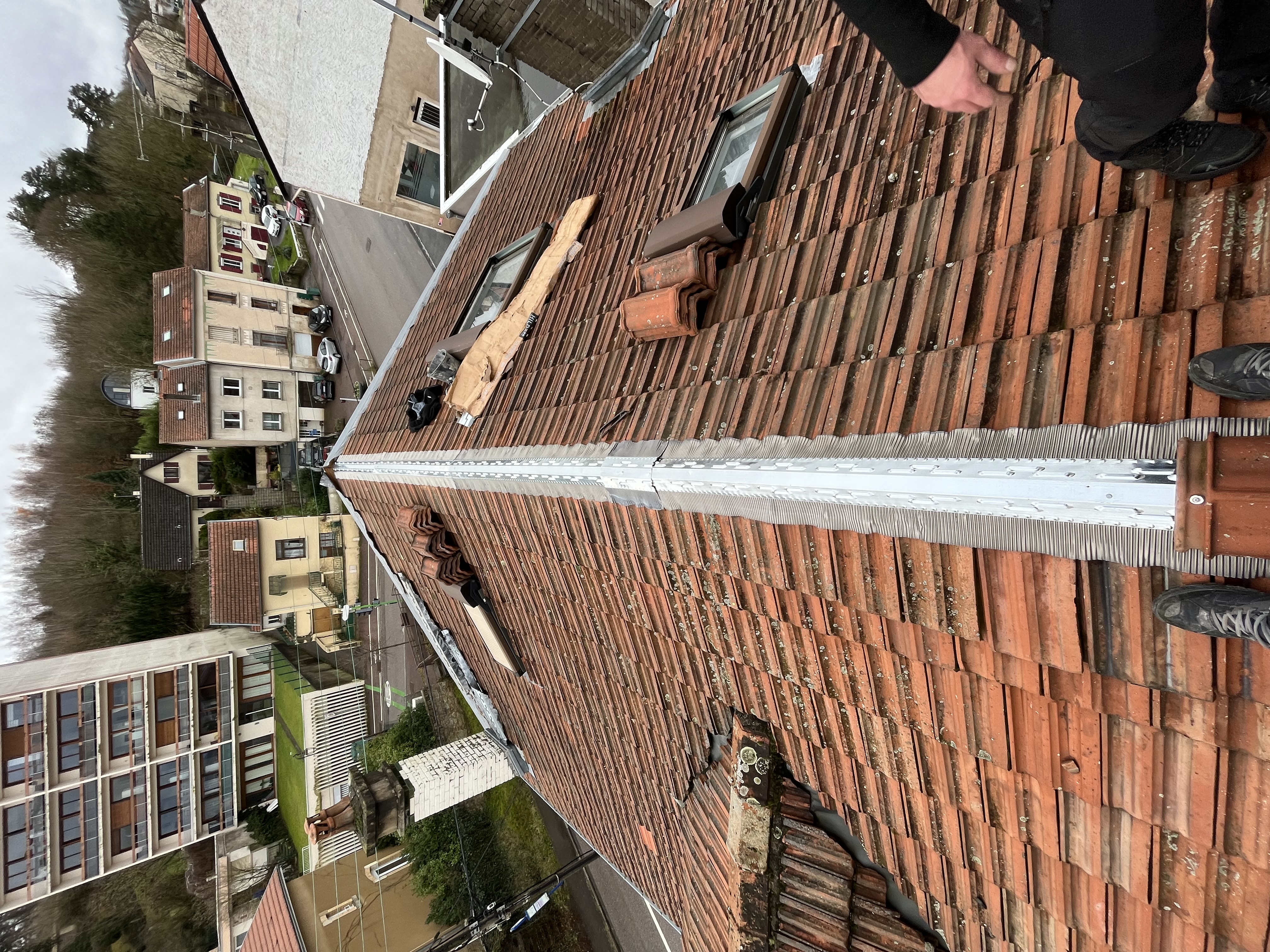 Nettoyage toiture, zinguerie