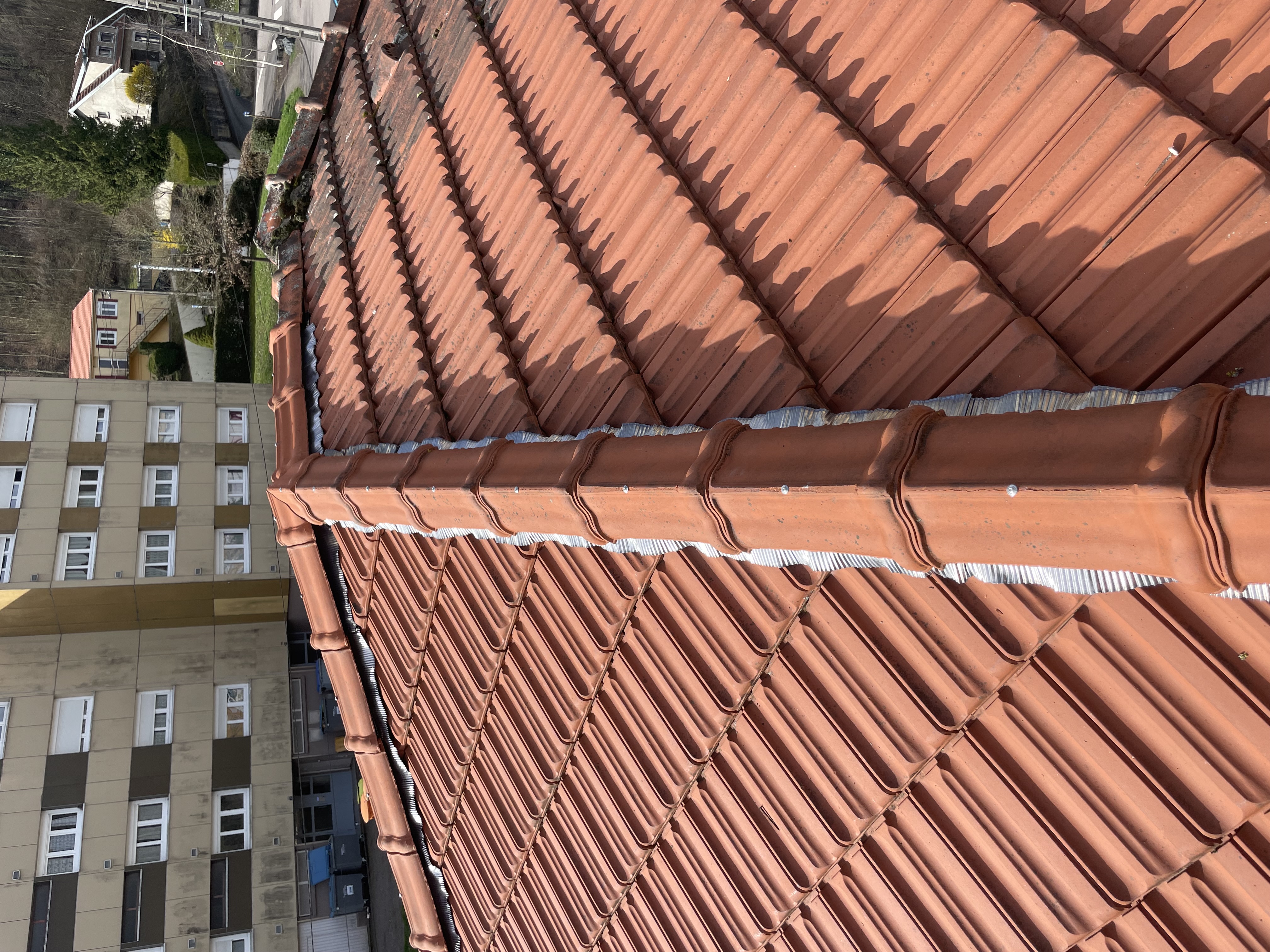 Nettoyage toiture, zinguerie