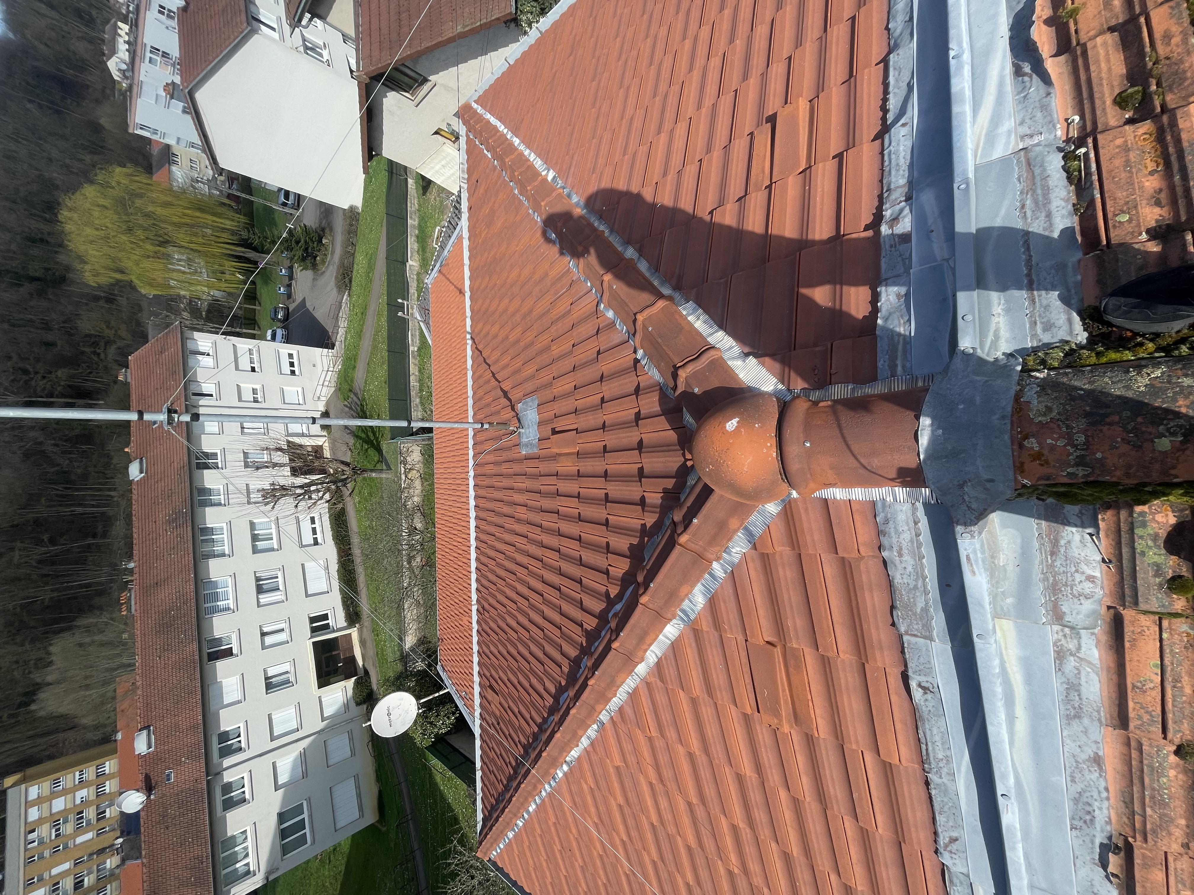 Nettoyage toiture, zinguerie