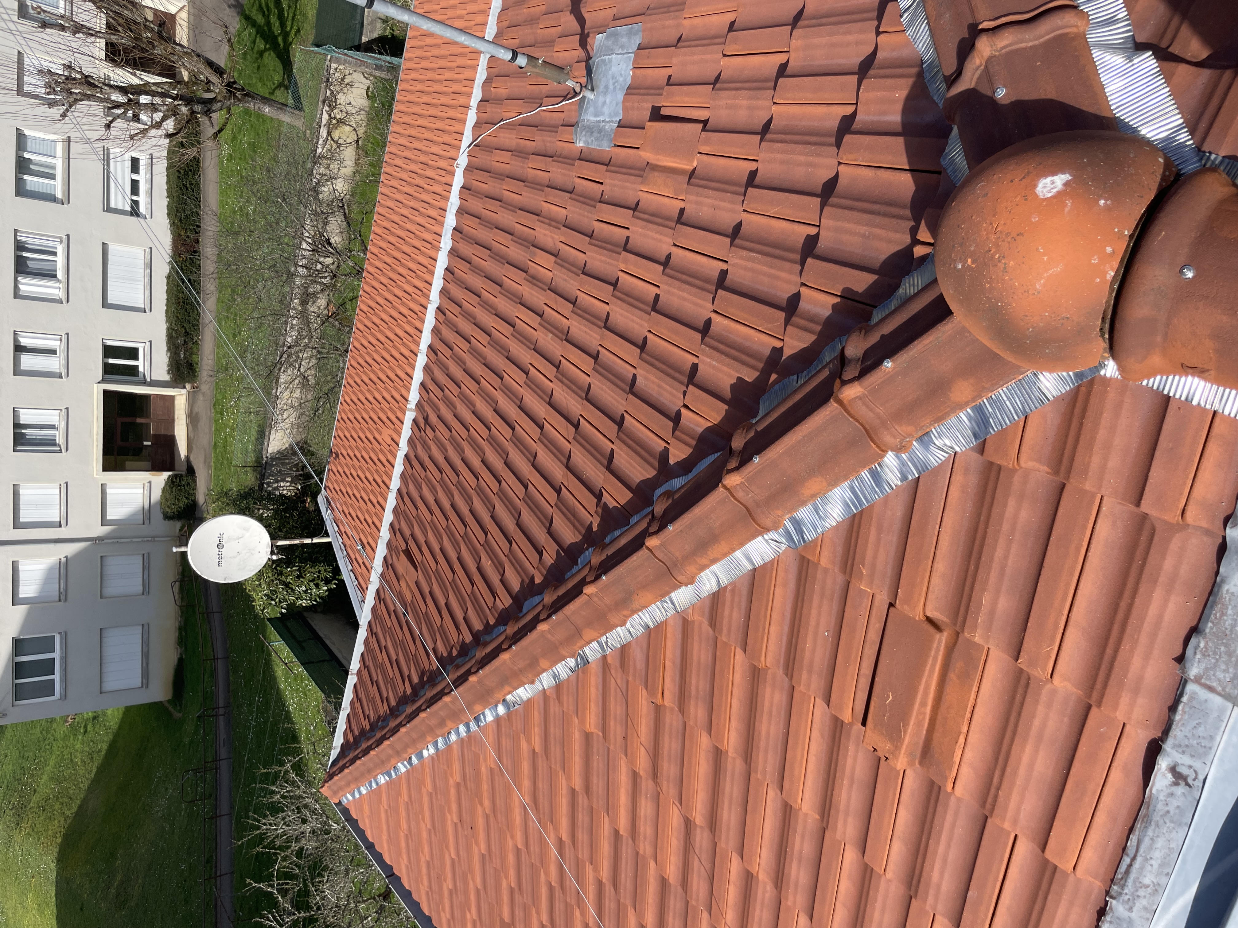 Nettoyage toiture, zinguerie